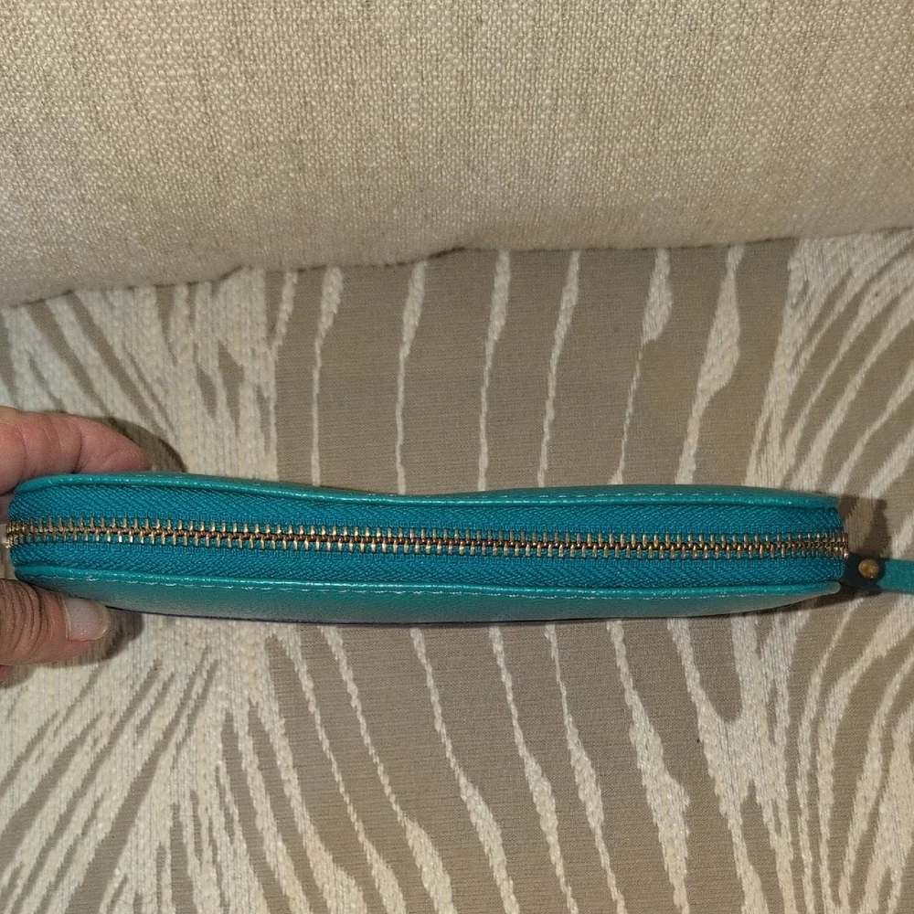 Teal and Purple Women's Wallet